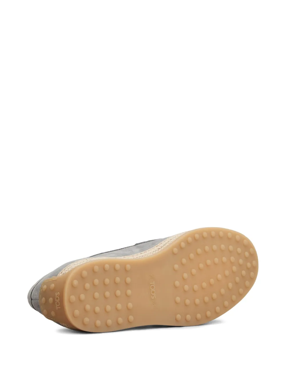 Tod's suede penny loafers Grey