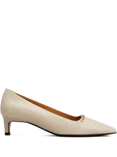 Tod's leather pointed-toe pumps