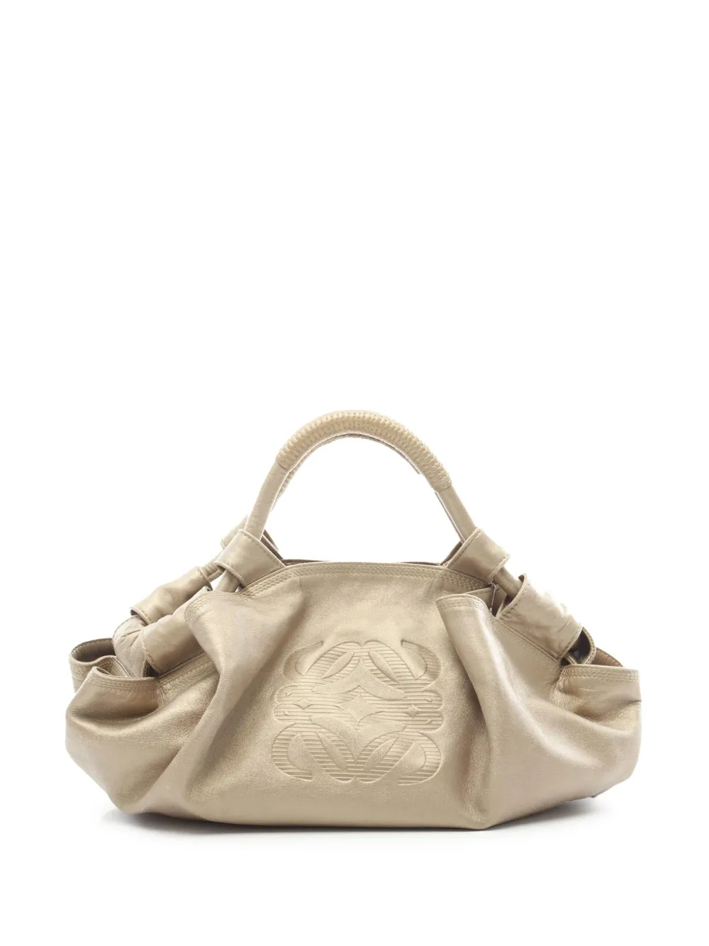Loewe Pre-Owned 2010-2025 Nappa Aire hobo bag - ゴールドトーン Loewe Pre-Owned 2010-2025 Nappa Aire hobo bag - ゴールドトーン