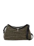 TOTEME T-Lock pouch shoulder bag - Black