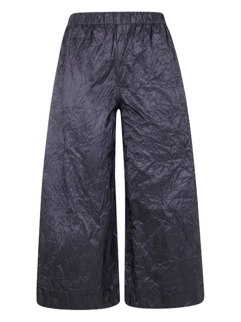 Daniela Gregis crumpled silk trousers