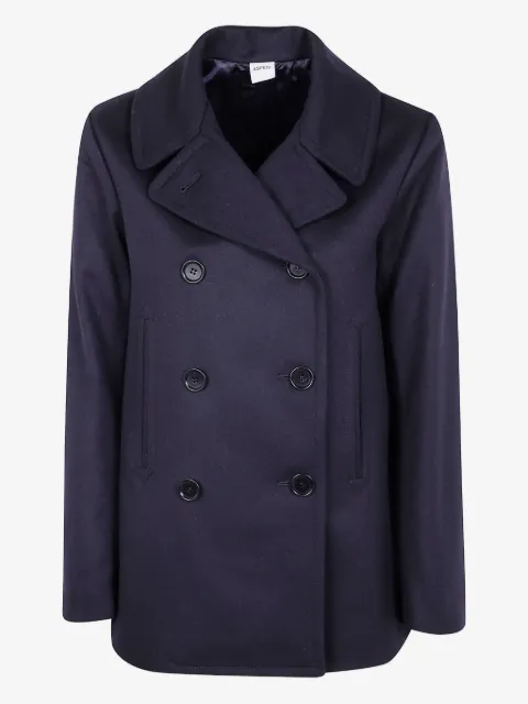 ASPESI double-breasted wool coat