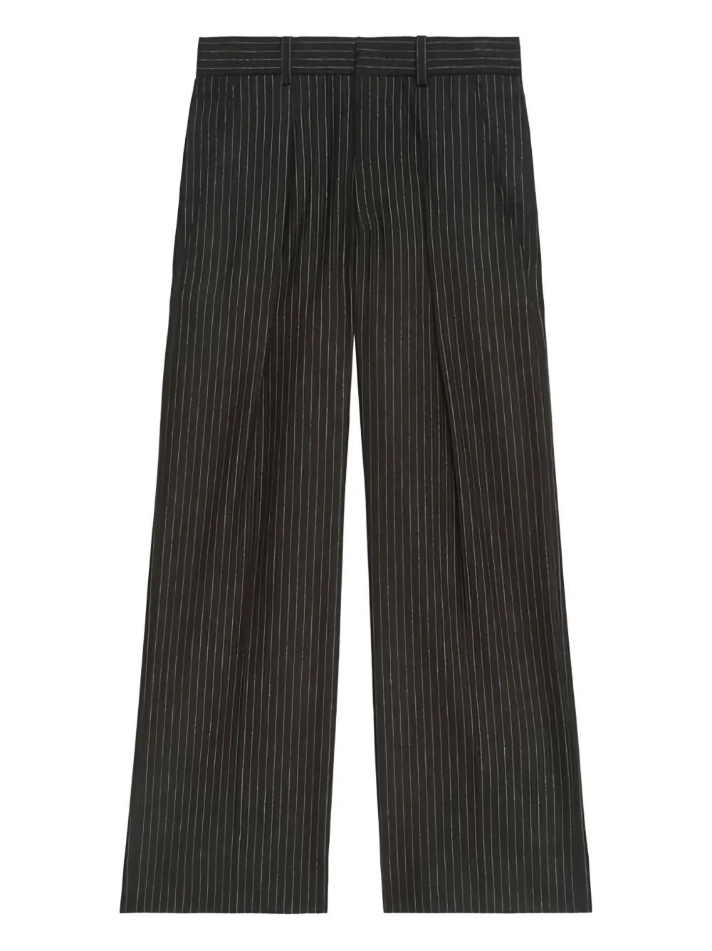 Isabel Marant Étoile Lisetta Pinstripe Trousers In Black