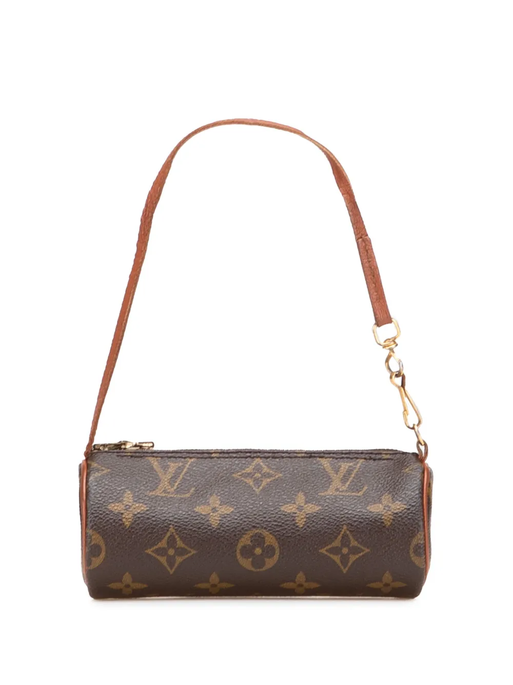 Louis Vuitton Pre-Owned 1990-2025 モノグラム パピヨン ポシェット ハンドバッグ - ブラウン Louis Vuitton Pre-Owned 1990-2025 モノグラム パピヨン ポシェット ハンドバッグ - ブラウン