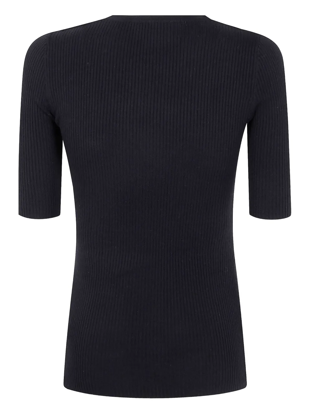 Elisabetta Franchi Top verfraaid met ketting Zwart