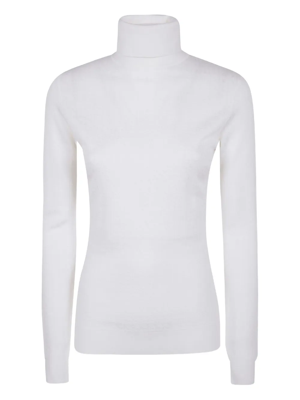 Elisabetta Franchi roll-neck knit sweater Wit