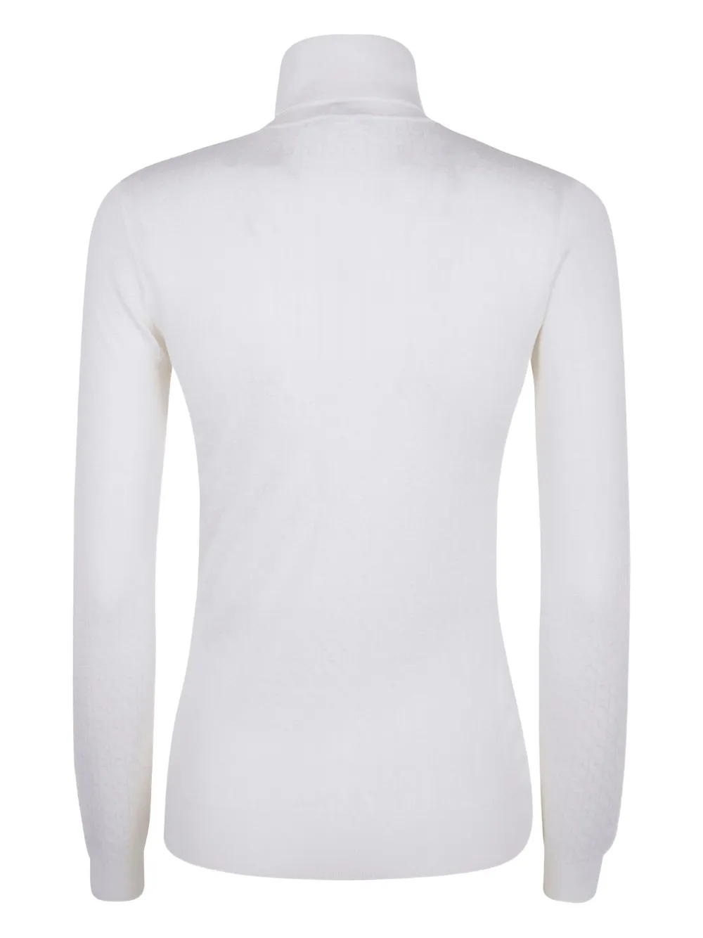 Elisabetta Franchi Gebreide coltrui Wit
