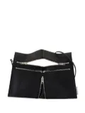 Alexander Wang medium Geo leather zip-detail tote bag - Black