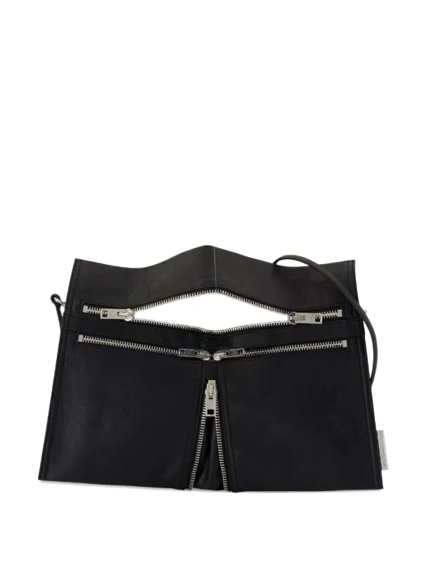 ショルダーバッグ・ポシェット Alexander Wang Geo Medium Crossbody - Leather - Black Alexander Wang Geo Medium Crossbody - Leather - Black