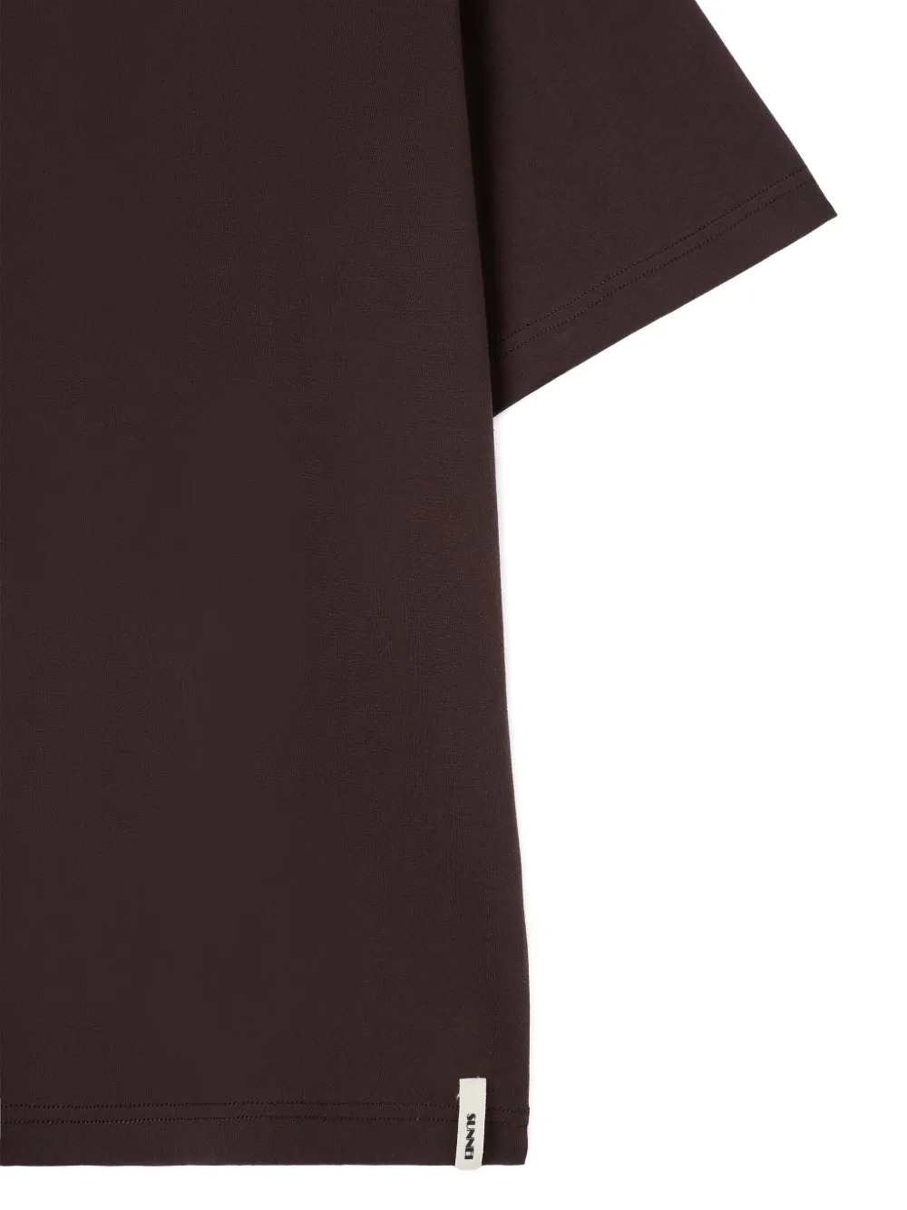 Sunnei Cotton T-shirt In Brown