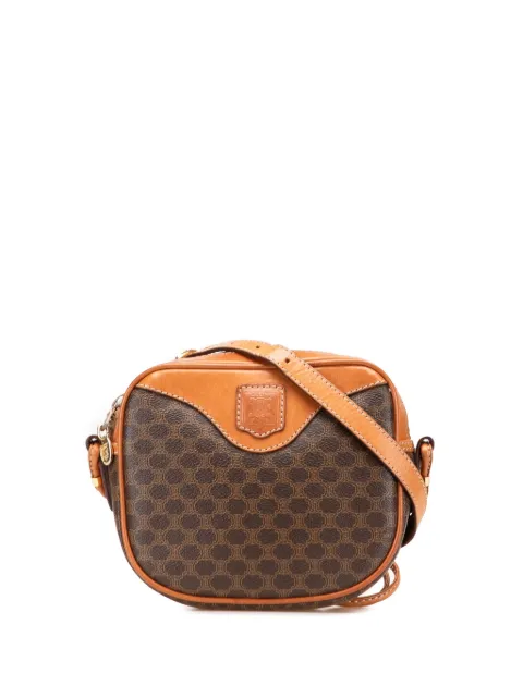 Céline Pre-Owned 2007 マカダム コーテッド キャンバス ショルダーバッグ