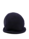 Emporio Armani wool flat-top hat - Blue