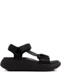 ONWUAD platform touch-strap sandals - Black