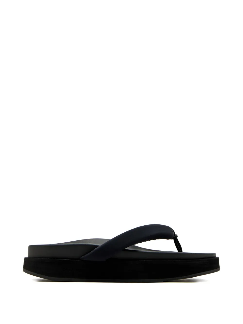 ONWUAD Cuda padded-thong sandals Black