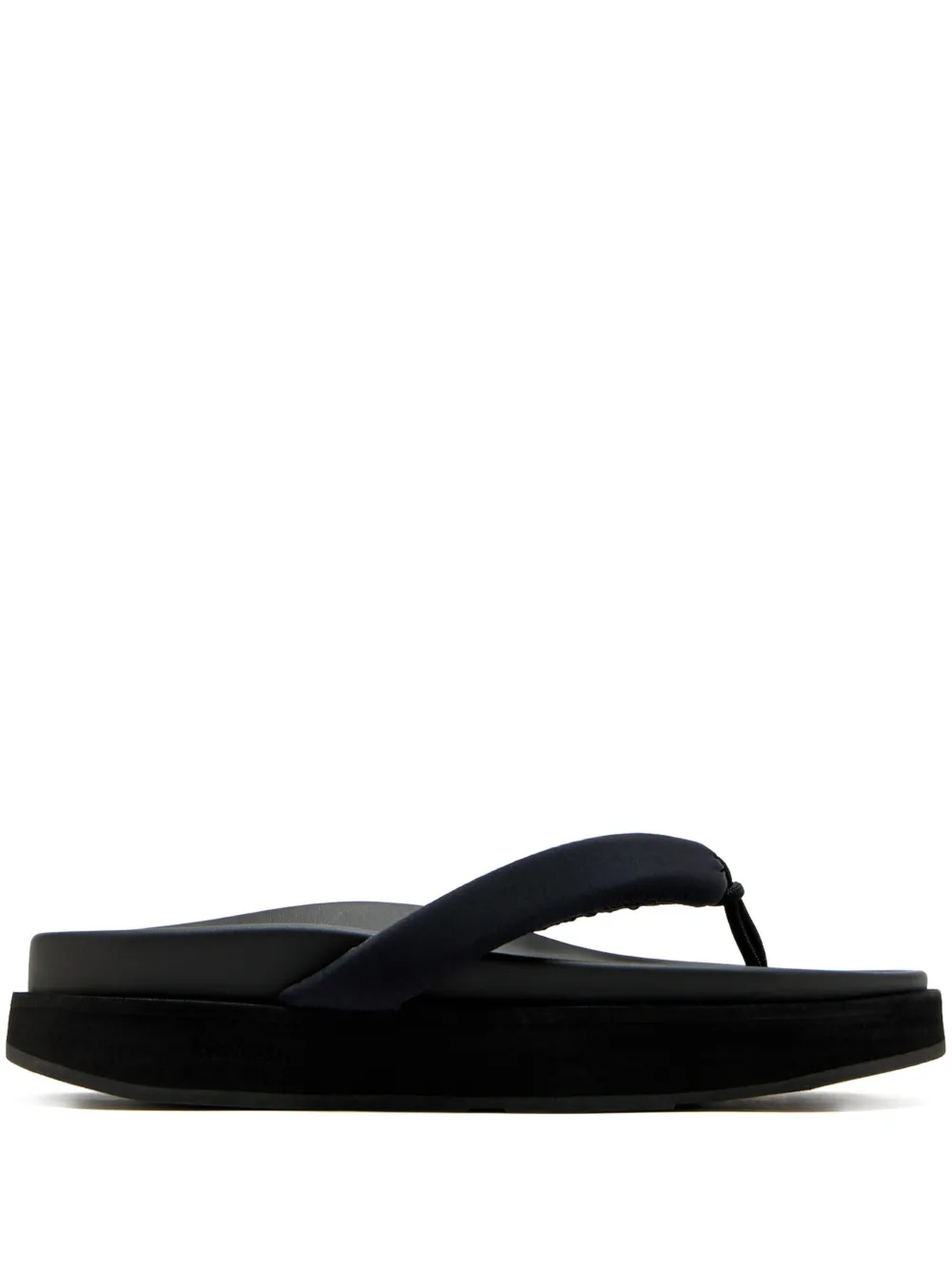 ONWUAD Cuda padded-thong sandals Black