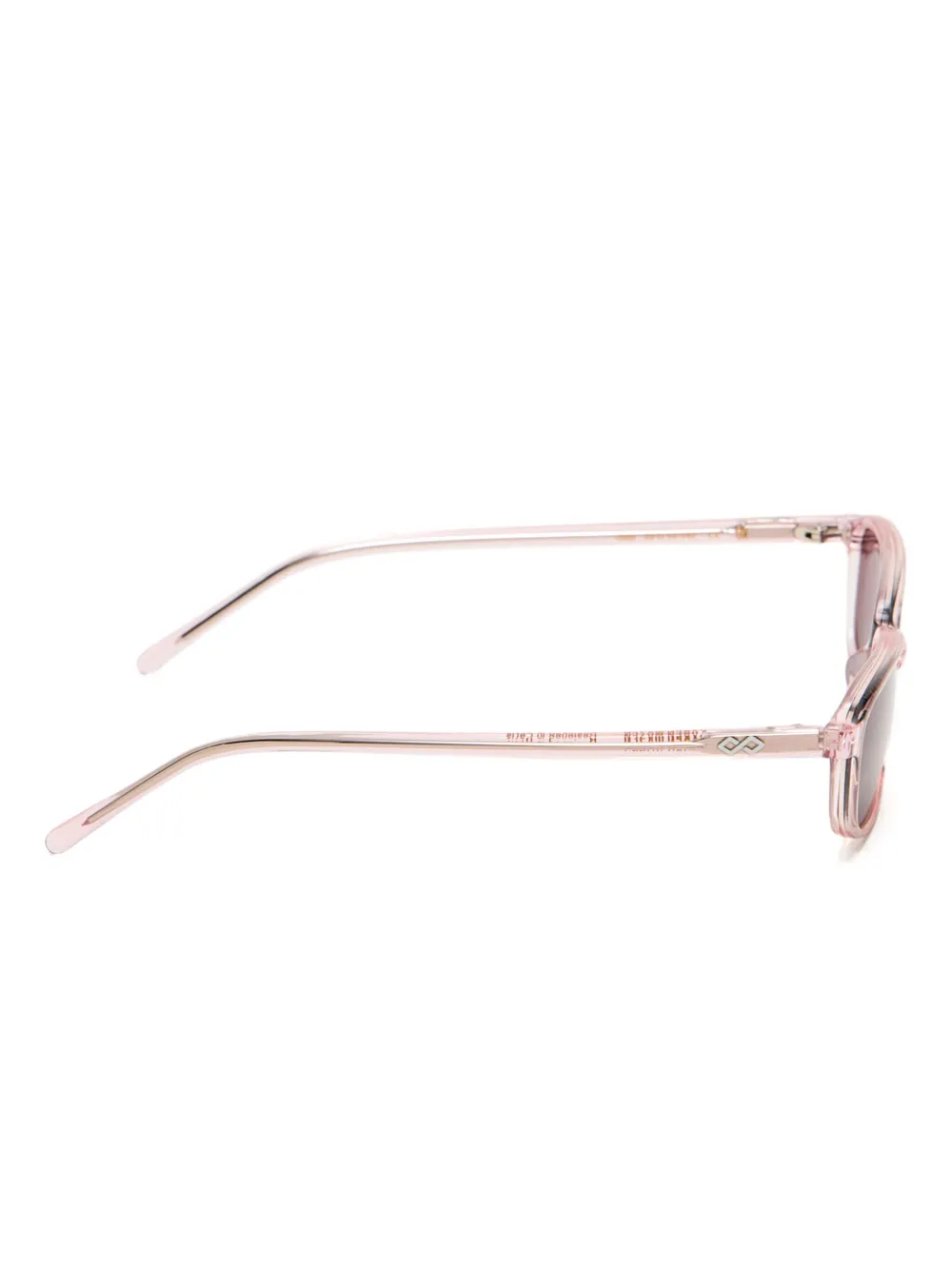 Karen Wazen Gala rectangle-frame sunglasses - Paars