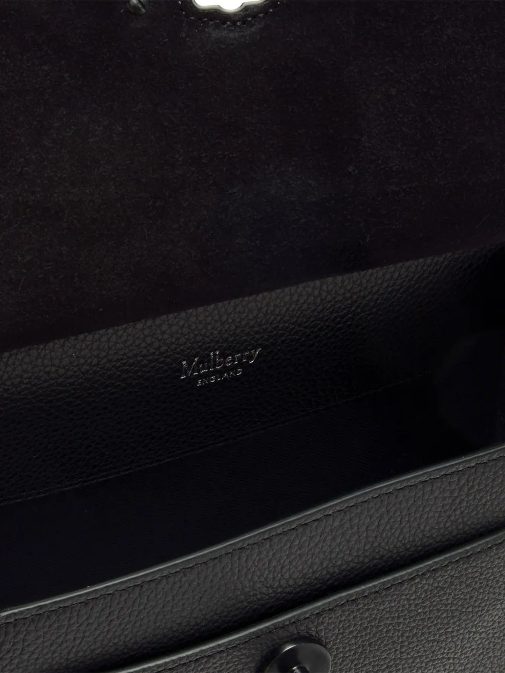 Mulberry Antony messengertas met slotdetail Zwart