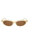 Karen Wazen Serene cat-eye sunglasses - Yellow