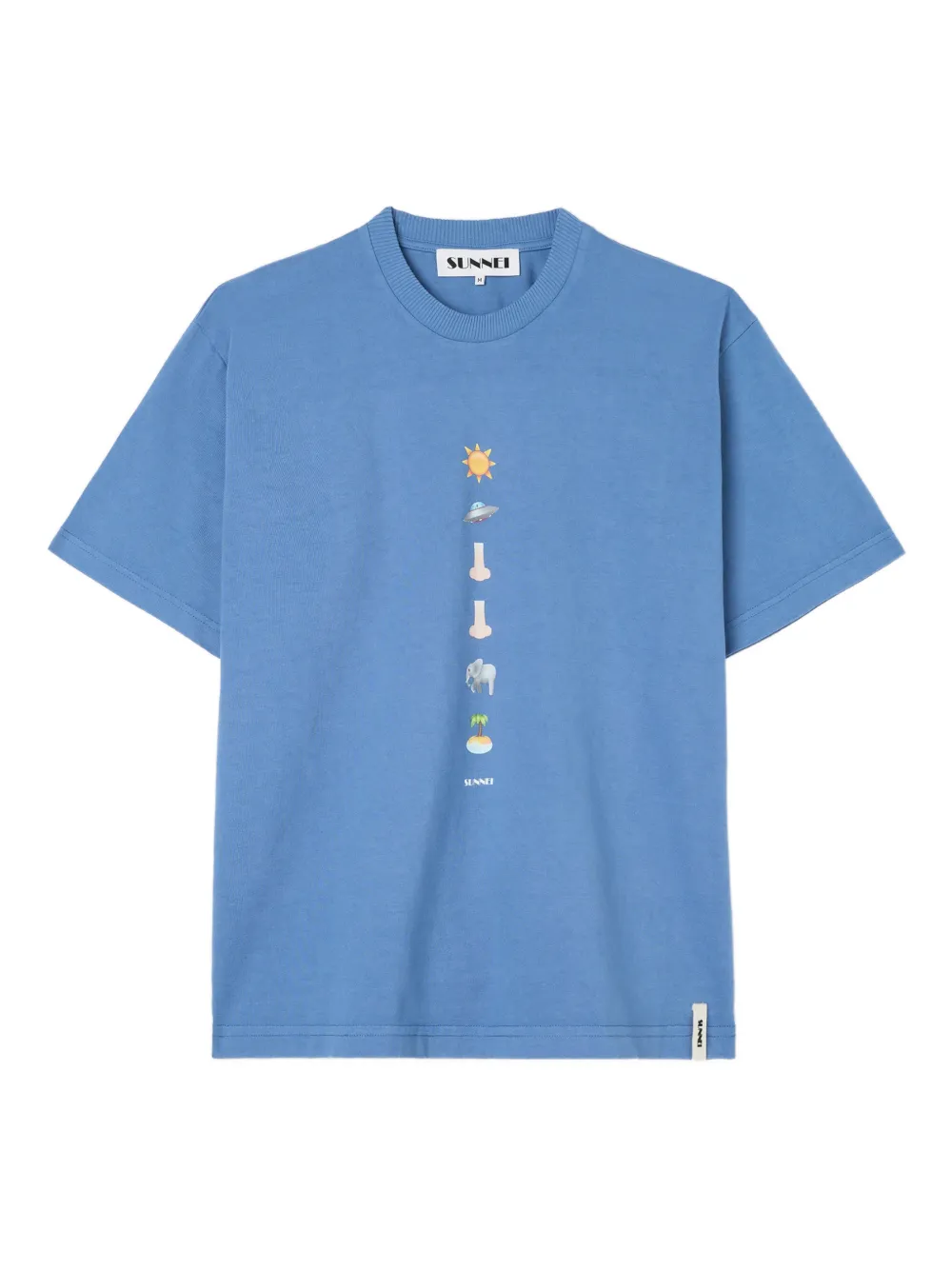Sunnei Emoji Tシャツ | ブルー | Image 1