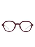 Mykita Rosemary geometric frames - Red