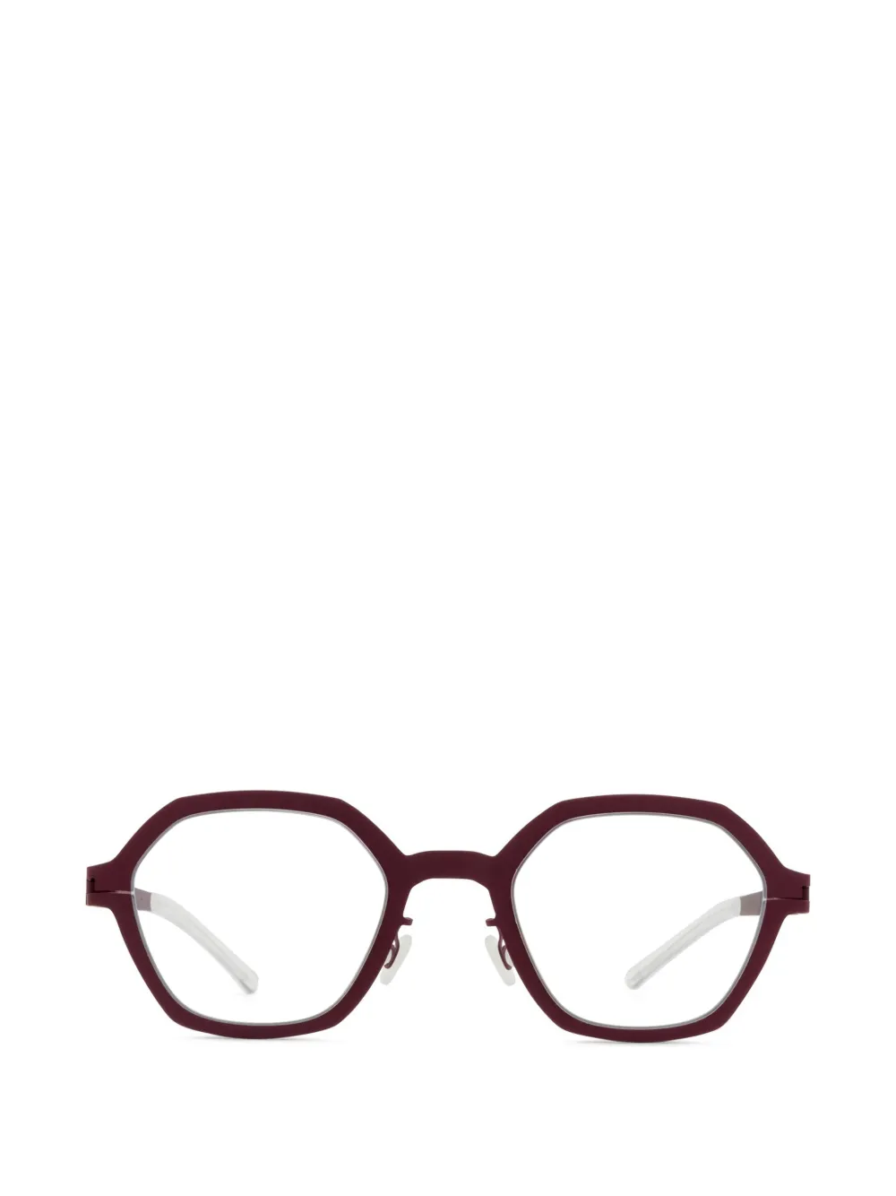 Mykita Rosemary geometric-frame glasses | Red | Image 1