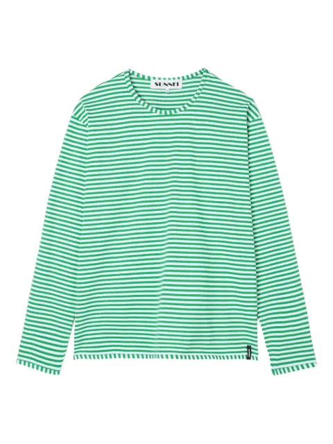 Sunnei striped long-sleeve T-shirt