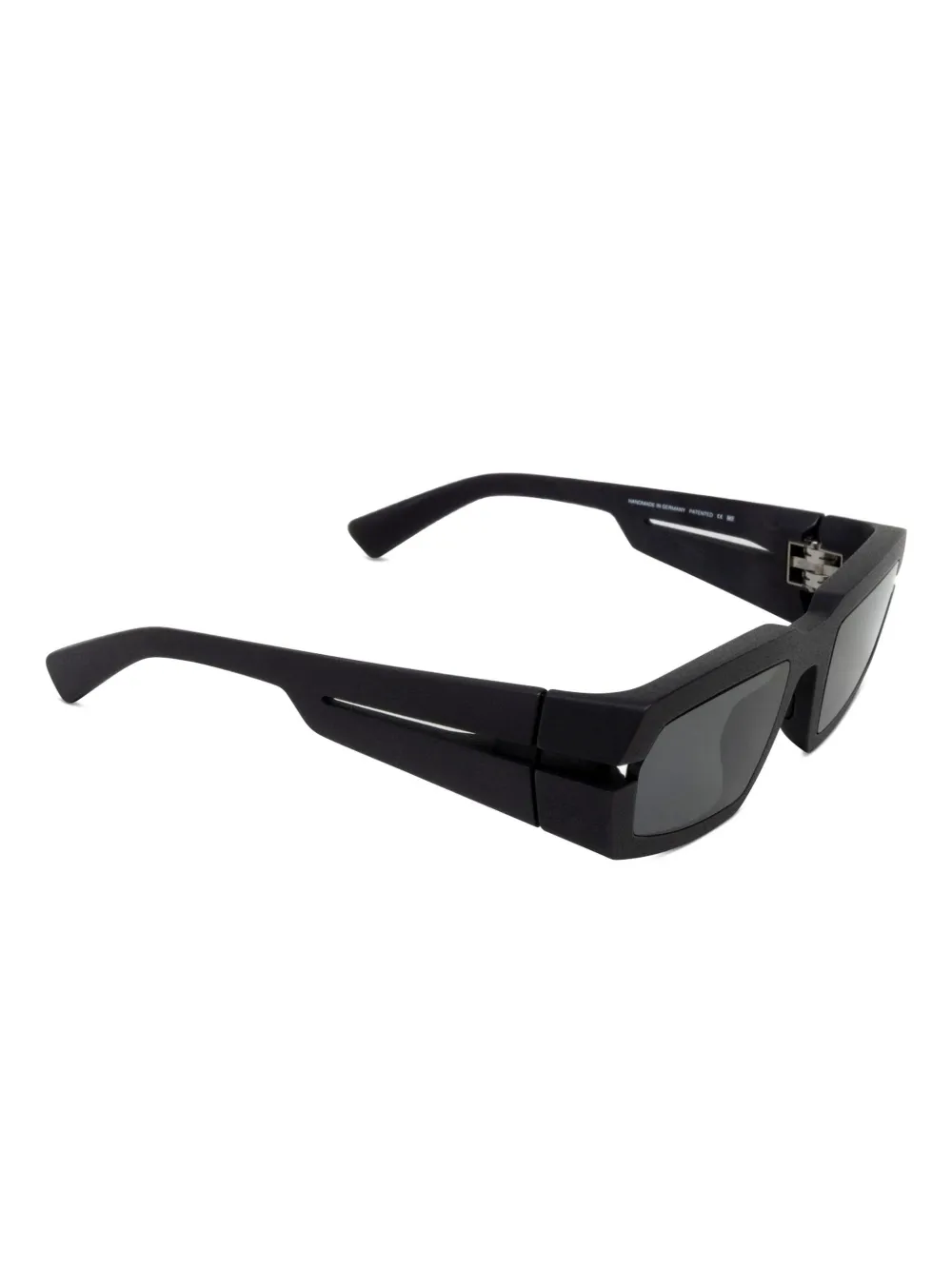 Mykita Incheon zonnebril met vierkant montuur Zwart