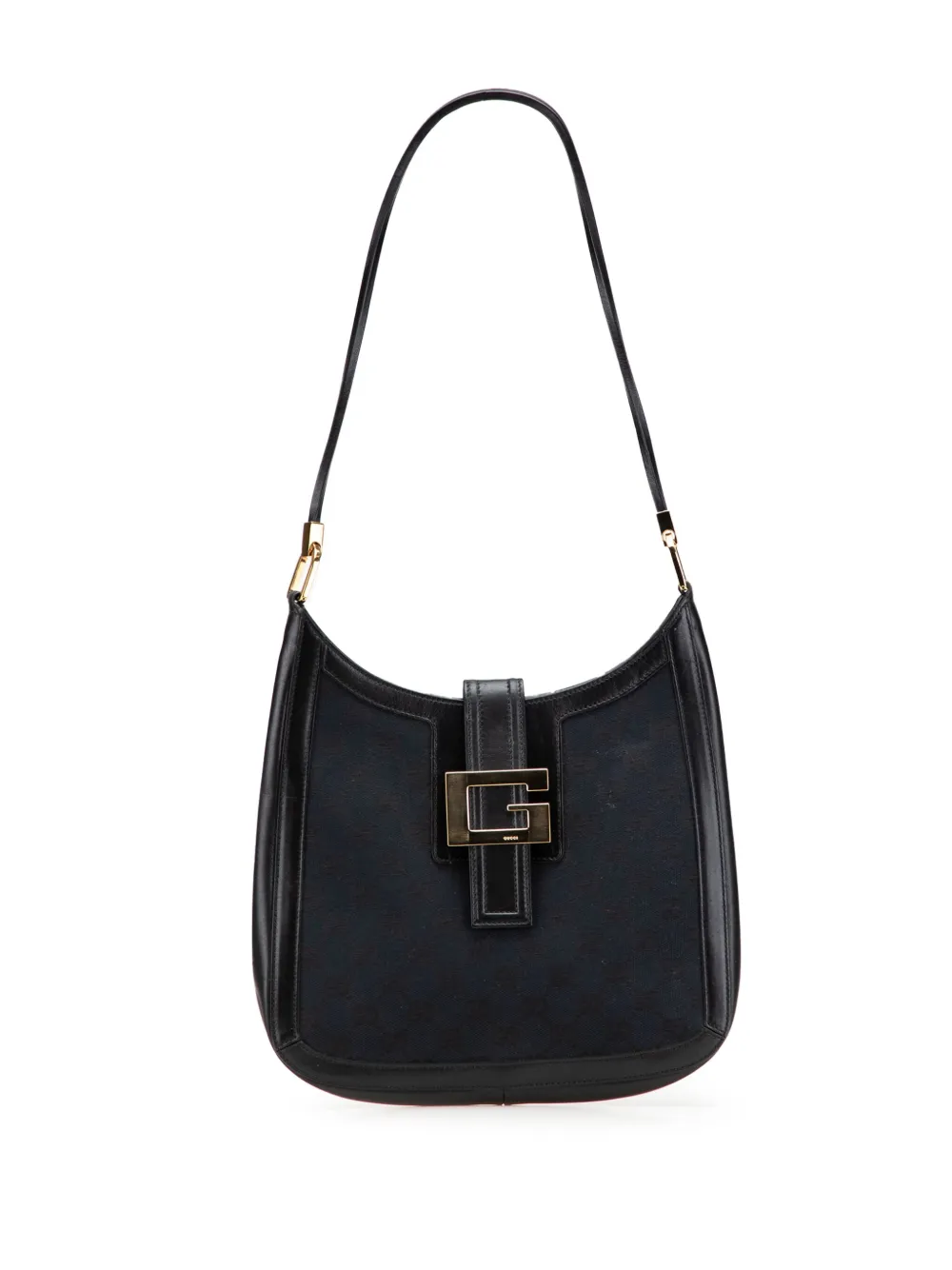 Gucci Pre-Owned 2000-2015 GGキャンバス ショルダーバッグ - ブルー Gucci Pre-Owned 2000-2015 GGキャンバス ショルダーバッグ - ブルー