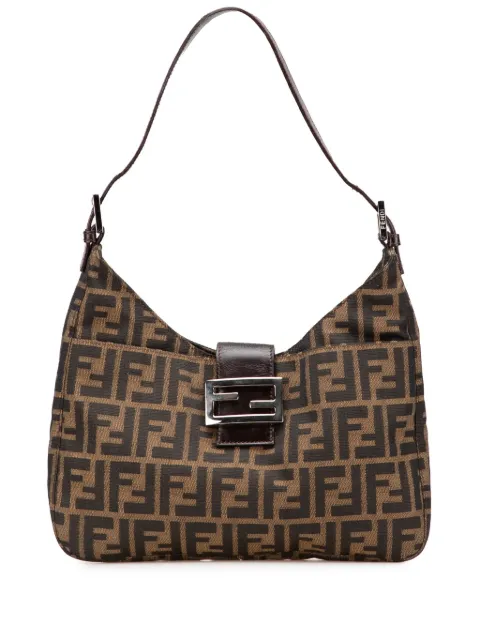 Fendi Pre-Owned Zucca axelväska från 2000-2010