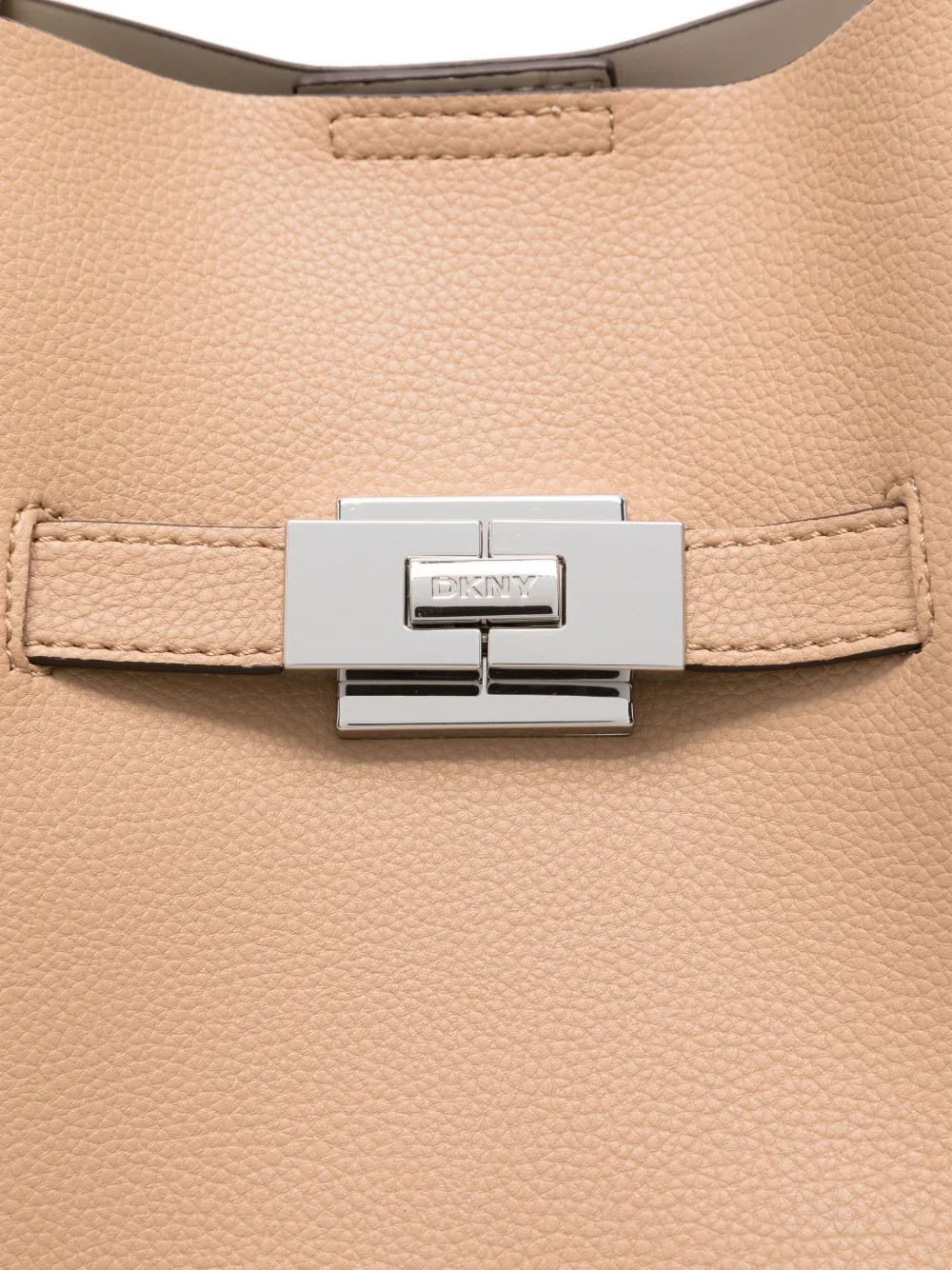 Dkny Buckle-fastening Tote Bag In Red