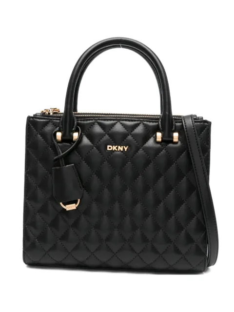 DKNY quilted tote bag