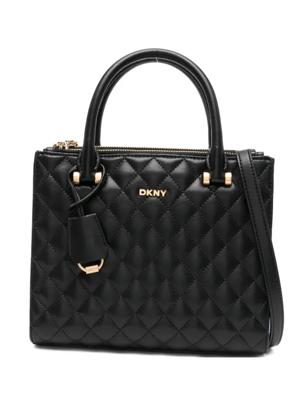 DKNY キルティング ハンドバッグ | ブラック | FARFETCH JP