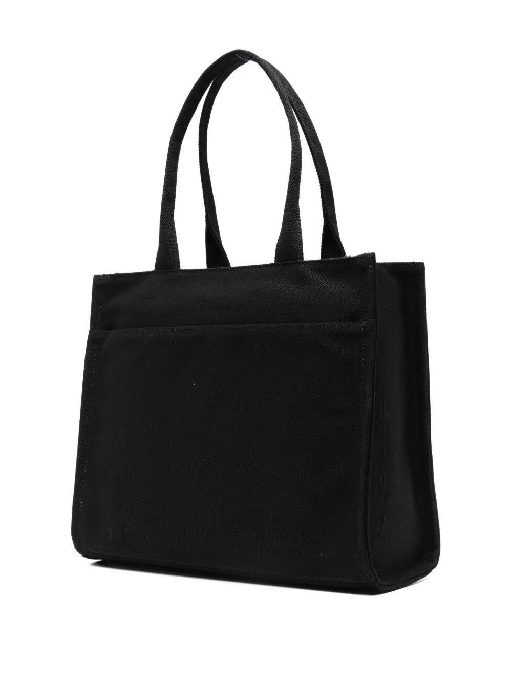 DKNY medium logo-print tote bag - Zwart