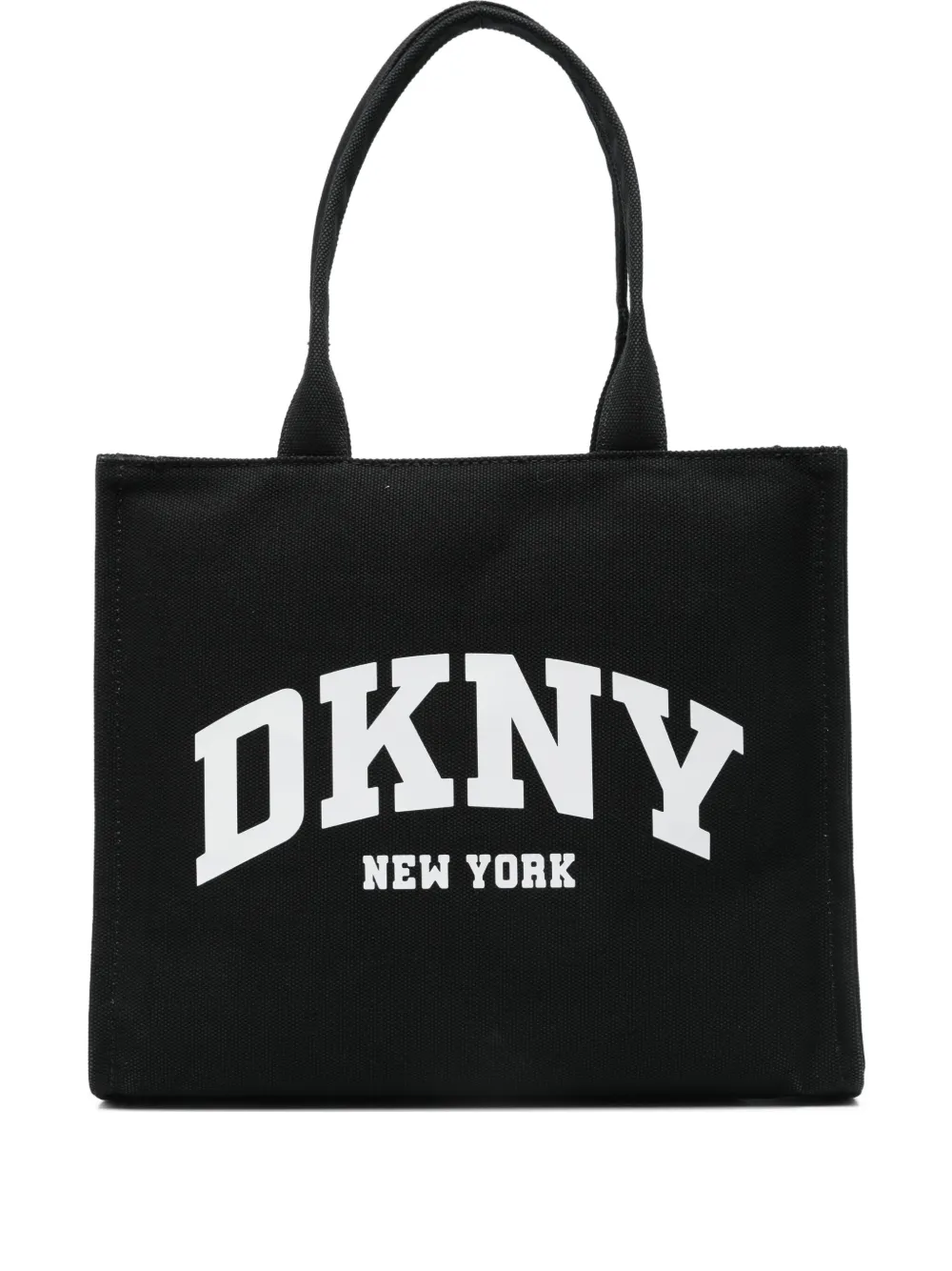 DKNY medium logo-print tote bag Zwart