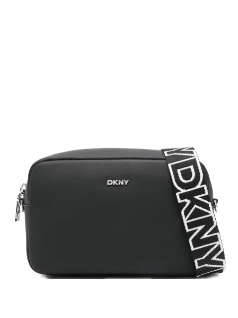 DKNY logo-plaque shoulder bag