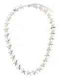 Mugler star-chain necklace - Silver