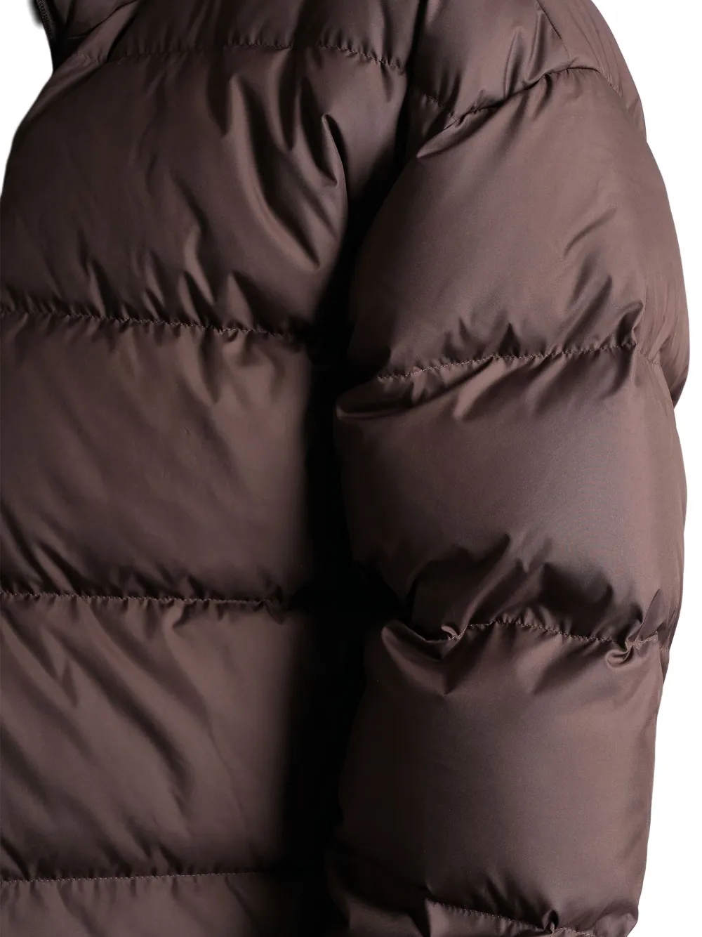 Jordan Flight gewatteerd jack met rits Bruin