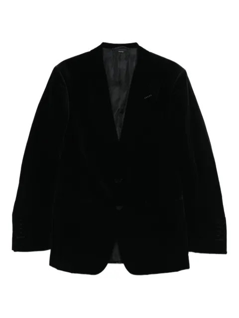 TOM FORD single-breasted velvet jacket