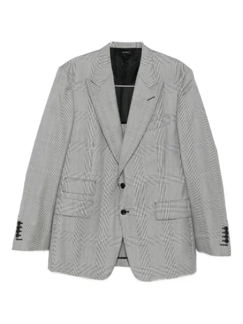 TOM FORD single-breasted checked suit