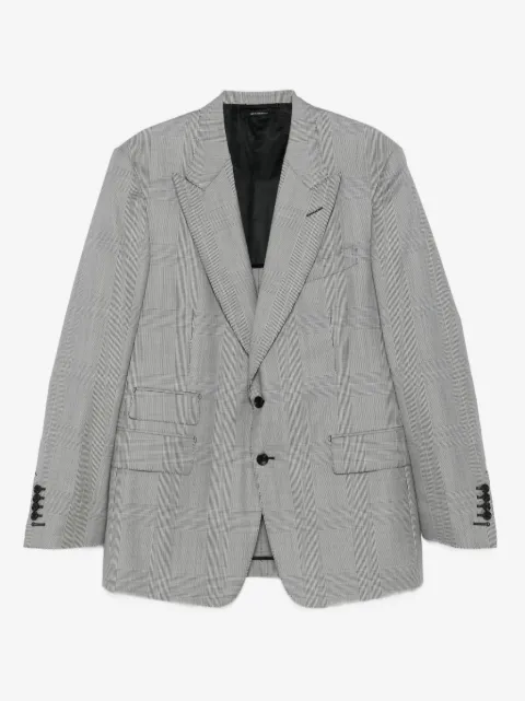 TOM FORD single-breasted checked suit