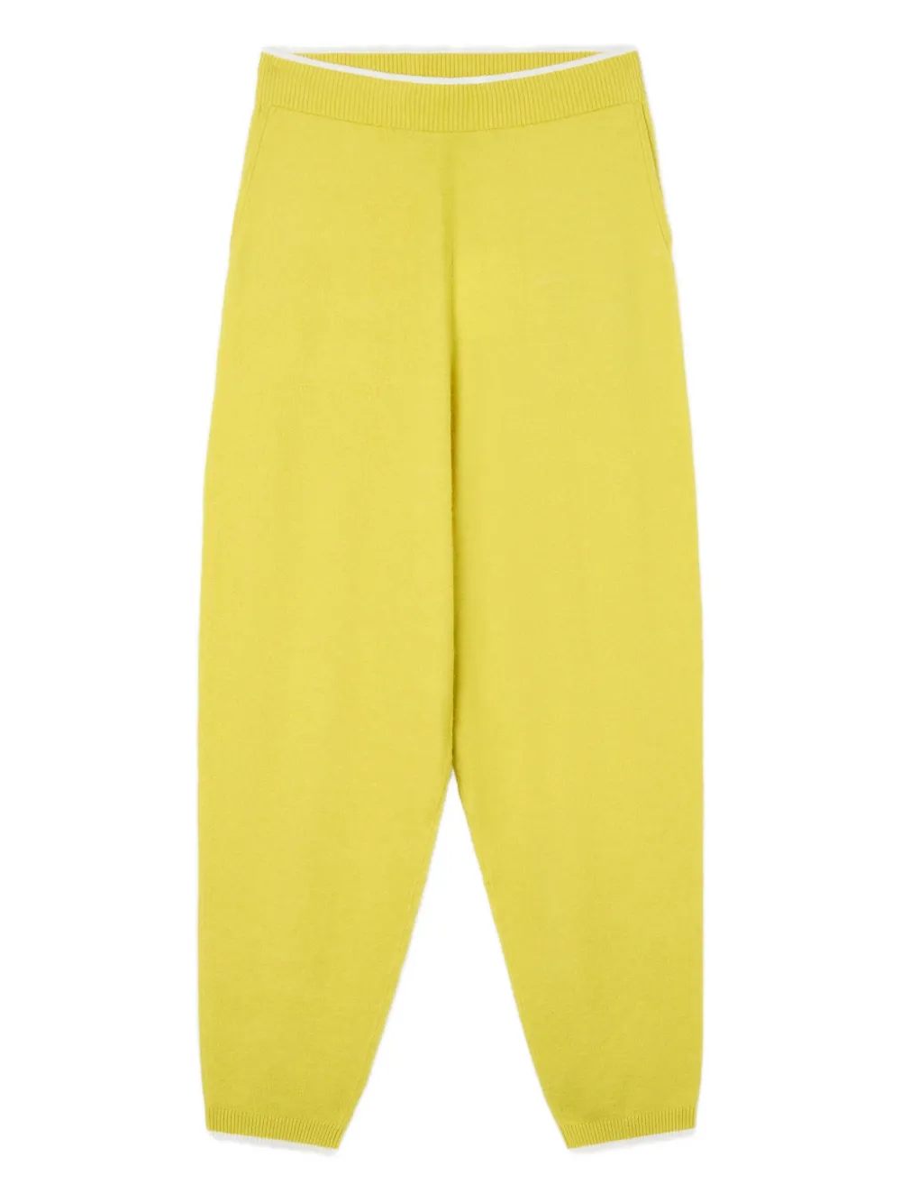 Sunnei elastic-waist knitted trousers | Yellow | Image 1