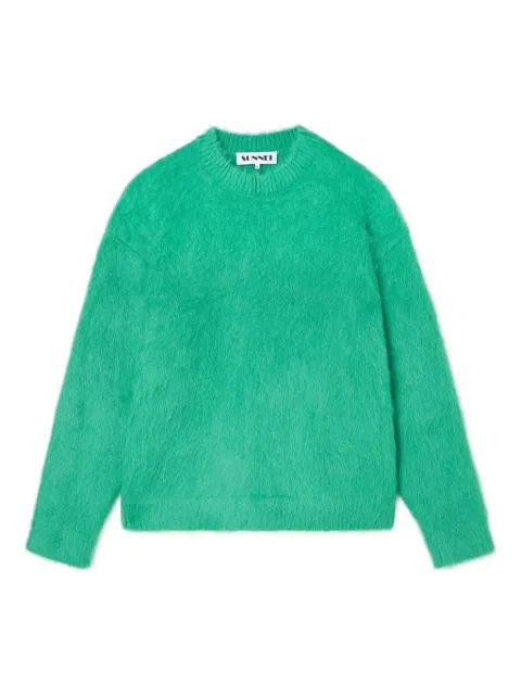 Sunnei brushed knitted sweater