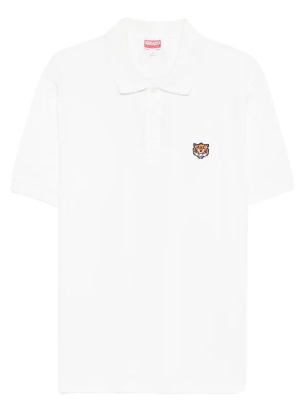 Kenzo タイガー ポロシャツ | ホワイト | FARFETCH JP