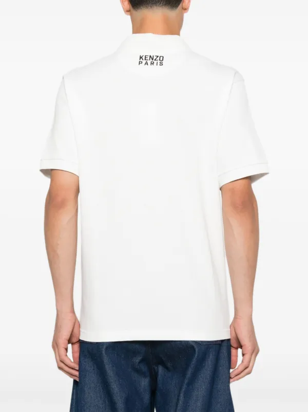 Kenzo タイガー ポロシャツ | ホワイト | FARFETCH JP