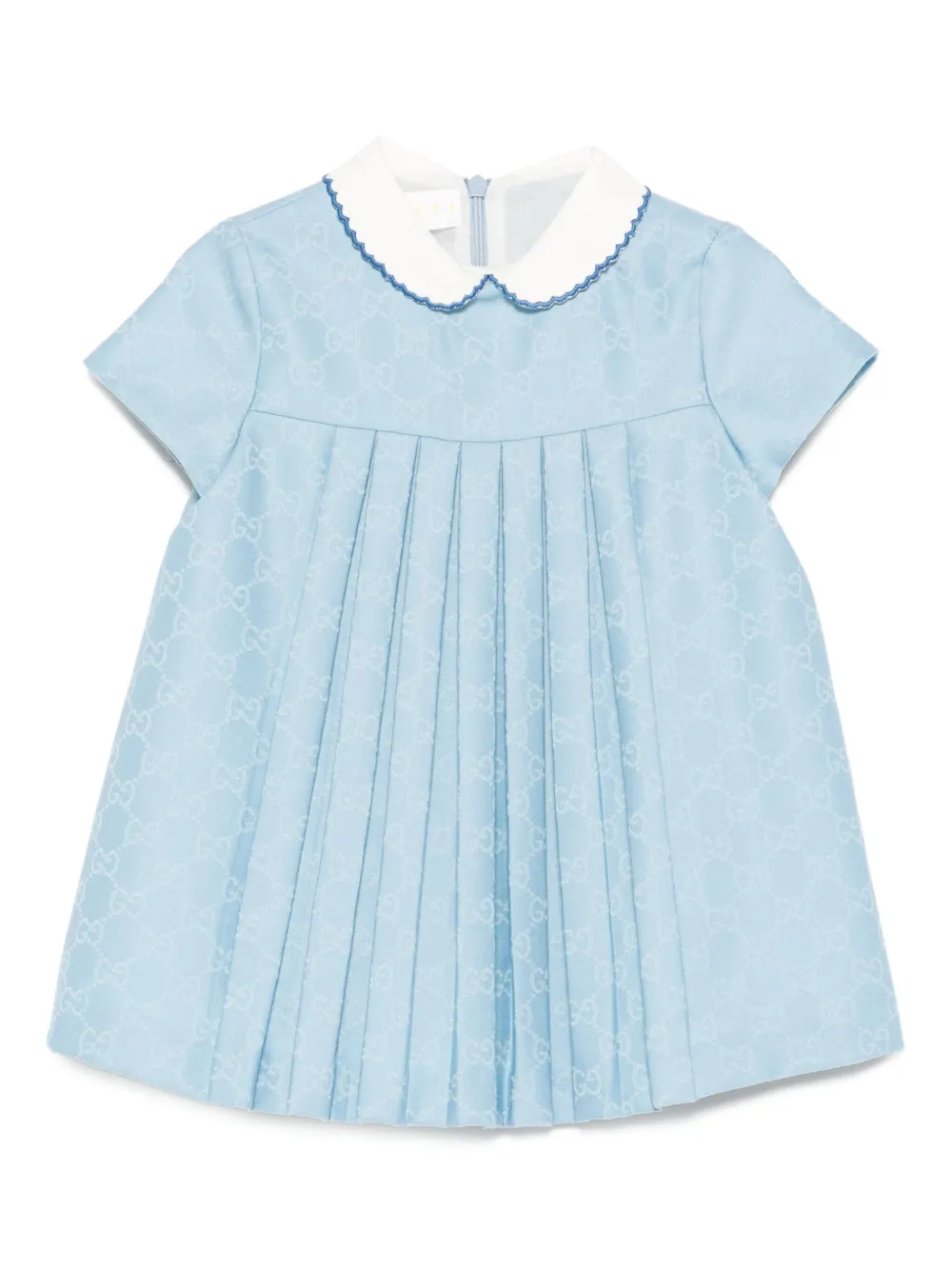 Gucci Kids ジャンボ GG ドレス - ブルー Gucci Kids ジャンボ GG ドレス - ブルー
