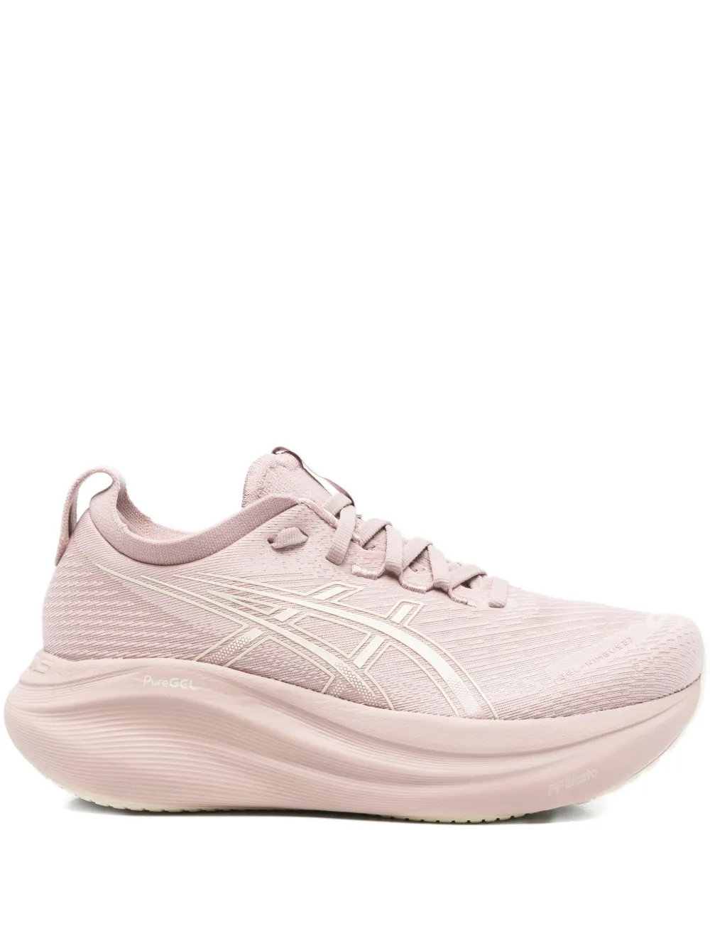 ASICS GEL-NIMBUS 27 textured sneakers Pink