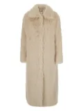 Semicouture faux-fur coat - Neutrals