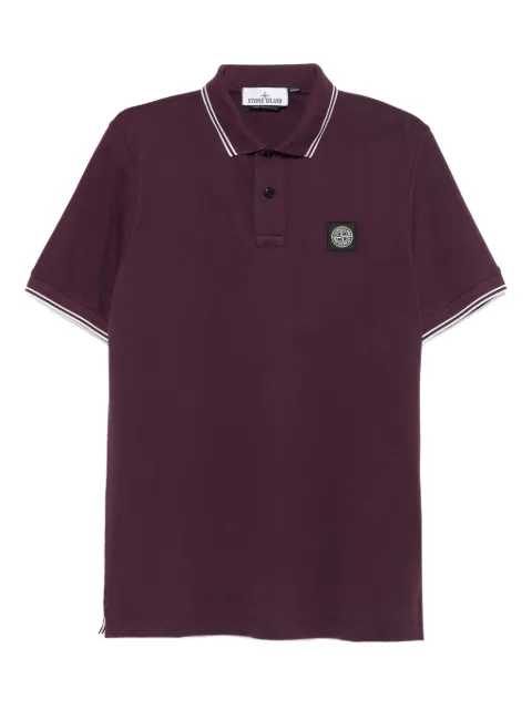 Stone Island Compass-motif polo shirt