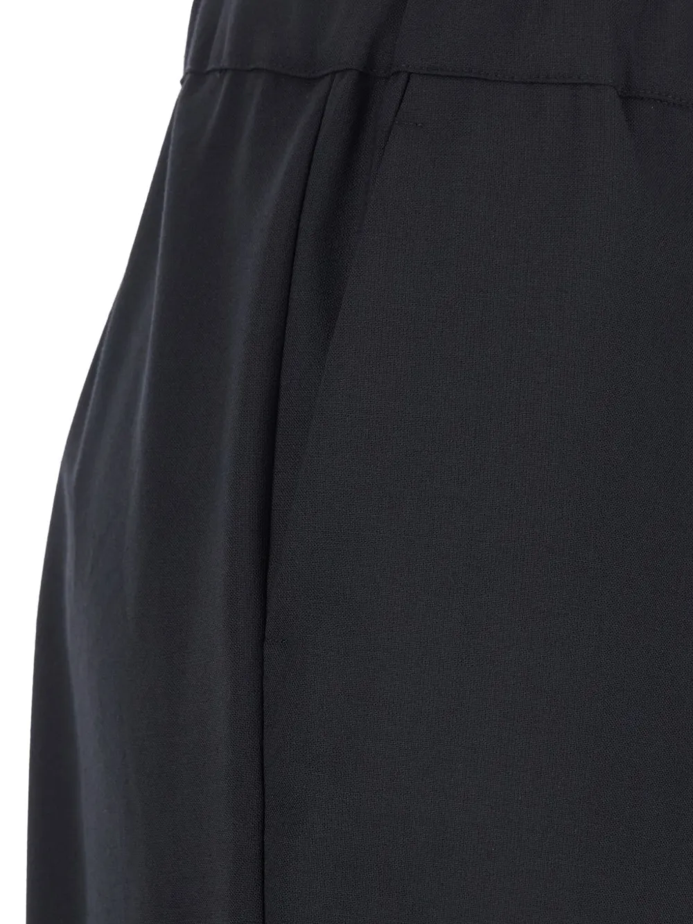 Semicouture Buddy pleated trousers Zwart
