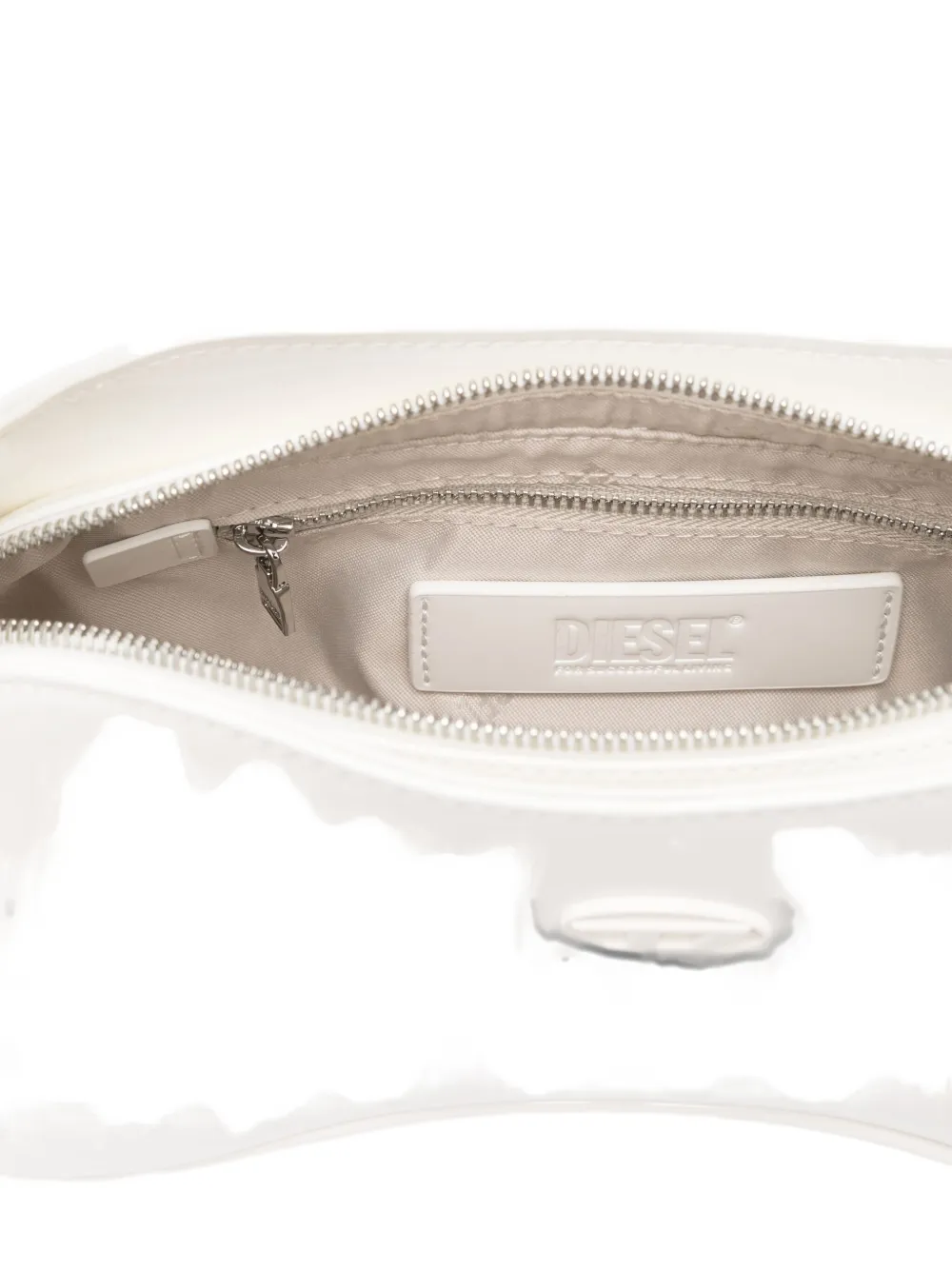 Diesel Play top-handle shoulder bag Wit